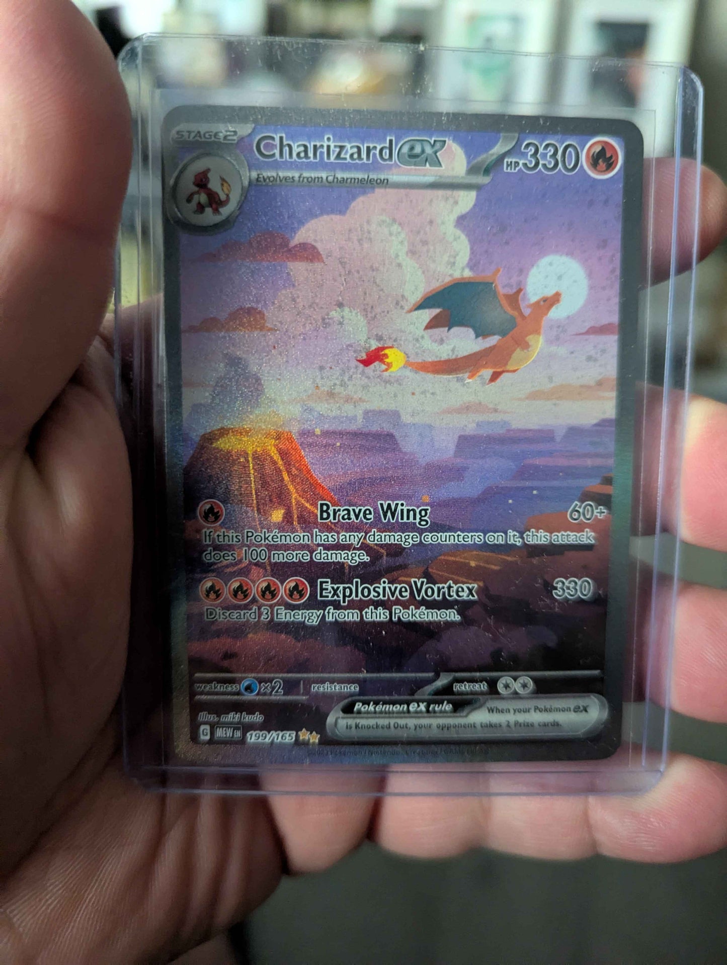 Charizard ex - 199/165 - SV: Scarlet & Violet 151