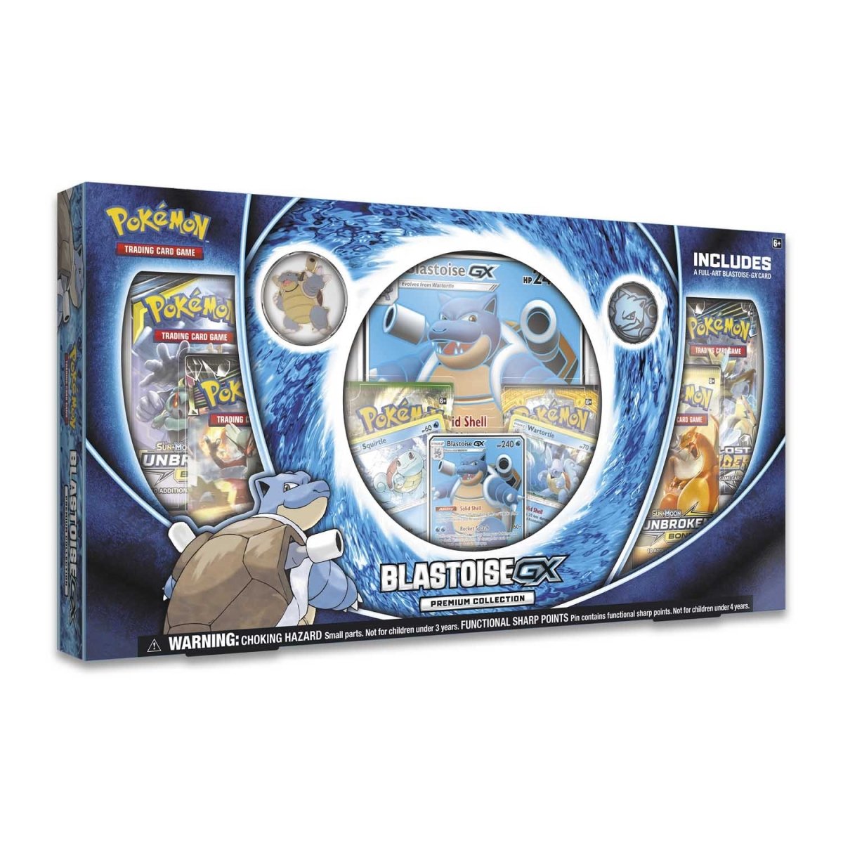 Blastoise GX Premium Collection - SM - Unbroken Bonds (SM10)