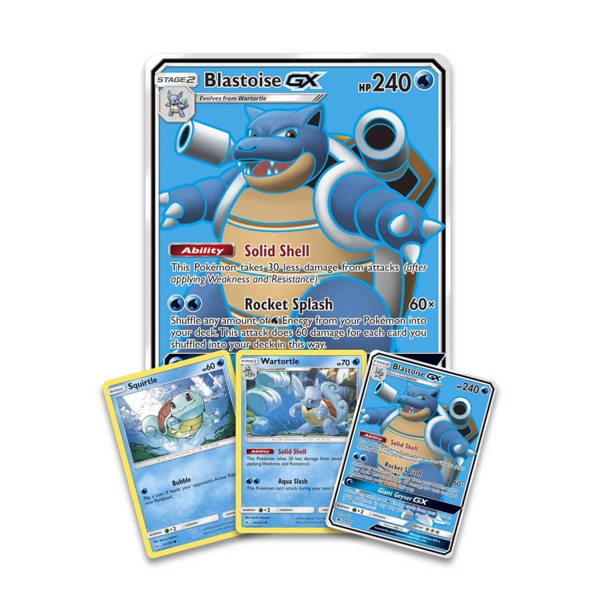 Blastoise GX Premium Collection - SM - Unbroken Bonds (SM10)